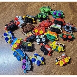 Thomas The Tank Train and Friends Lot Mini Trains Super Heroes etc..